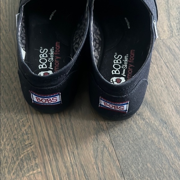Bobs by Skechers Black Loafers Slip-Ons Casual Comfort - Picture 3 of 3